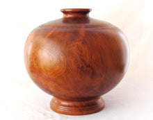 画像をギャラリービューアに読み込む, 屋久杉 現代の名工・二代目原款亮 丸型壺(花生)中型