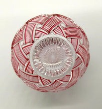 将图片加载到图库查看器,江戸切子 青山弥生 ぐい呑 織織単衣 ピンク