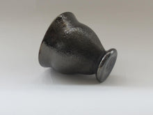 画像をギャラリービューアに読み込む, ガラス黒薩摩 宮澤裕明 桜島灰銀箔金彩フリーカップ