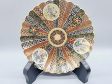 Load image into Gallery viewer, 京焼・清水焼 空女 華薩摩デミタスカップ&ソーサー