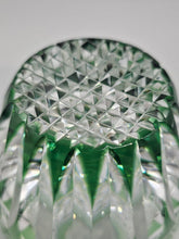 画像をギャラリービューアに読み込む, 江戸切子 鍋谷總 ロックグラス向日葵(緑)