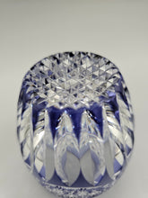 画像をギャラリービューアに読み込む, 江戸切子 鍋谷總 ロックグラス向日葵(紫)