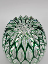 將圖片載入圖庫檢視器 江戸切子 鍋谷總 ロックグラス蓮華(緑)