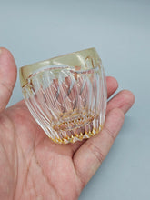 将图片加载到图库查看器,江戸切子 鍋谷總 ぐい呑蕾 黄