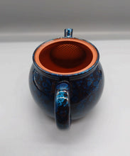 画像をギャラリービューアに読み込む, 常滑焼 昭龍 ブルー天目長つぼポット