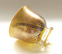 画像をギャラリービューアに読み込む, 薩摩吹きガラス 宮澤裕明 銀箔金彩盃
