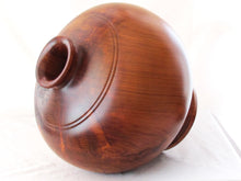 画像をギャラリービューアに読み込む, 屋久杉 現代の名工・二代目原款亮 丸型壺(花生)中型