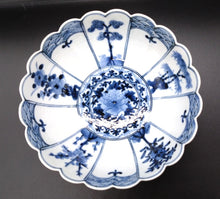 Load image into Gallery viewer, 九谷焼 山本長左 樹花紋菊型中鉢