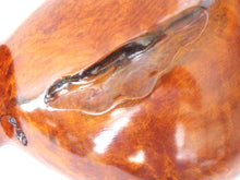 画像をギャラリービューアに読み込む, 屋久杉 現代の名工・二代目原款亮 漆仕上げ壺(花生)