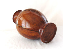 画像をギャラリービューアに読み込む, 屋久杉 現代の名工・二代目原款亮 漆仕上げ壺(花生)