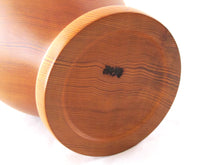 画像をギャラリービューアに読み込む, 屋久杉 現代の名工・二代目原款亮 壺(花生)うずら杢