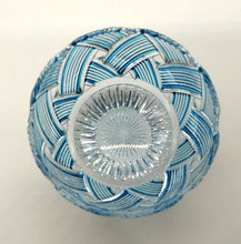 将图片加载到图库查看器,江戸切子 青山弥生 ぐい呑 織織単衣 ブルー