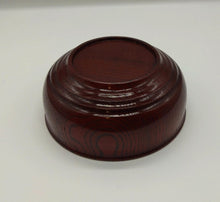 画像をギャラリービューアに読み込む, 山中塗 三ッ入れ子椀 蓋付 茜すり/神代すり