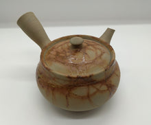 画像をギャラリービューアに読み込む, 常滑焼 谷川仁 作 白泥もがけ急須