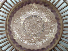 将图片加载到图库查看器,京焼・清水焼 森里陶楽 紫彩華紋透向付