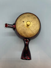 画像をギャラリービューアに読み込む, 常滑焼 昭龍  つぼ型赤雅蓋 セラメッシュ 230cc 木箱入