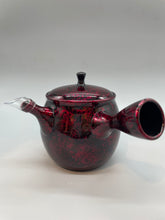 画像をギャラリービューアに読み込む, 常滑焼 昭龍 赤天目急須 セラメッシュ茶こし 330cc 木箱入