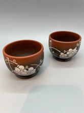 画像をギャラリービューアに読み込む, 常滑焼 宗則 朱窯変 金彩梅彫三点茶器揃い(急須 200cc)木箱入