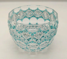 将图片加载到图库查看器,江戸切子 青山弥生 ぐい呑 ソーダ グリーン
