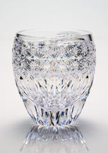 将图片加载到图库查看器,江戸切子 鍋谷總 ロックグラス蓮華(クリア)