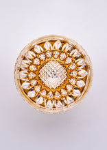 將圖片載入圖庫檢視器 江戸切子 鍋谷總 ロックグラス向日葵(黄)