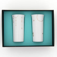 將圖片載入圖庫檢視器 京焼・清水焼 SIONE タンブラーセット : 雪輪 ヨウラク