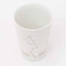 画像をギャラリービューアに読み込む, 京焼・清水焼 SIONE ミニカップ : 星の信号