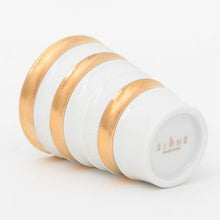 将图片加载到图库查看器,京焼・清水焼 SIONE ミニカップ : 金帯