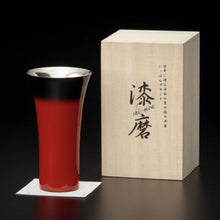 画像をギャラリービューアに読み込む, 山中塗 漆磨 彩 シングルカップL 赤