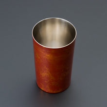 画像をギャラリービューアに読み込む, 山中塗 漆磨 白檀 ハイボールカップ 赤(二重構造)