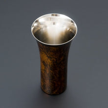 画像をギャラリービューアに読み込む, 山中塗 漆磨 白檀 シングルカップL 黒