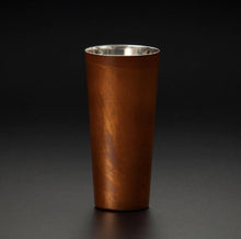 画像をギャラリービューアに読み込む, 山中塗 漆磨 白檀 ピルスナーカップ 赤(二重構造)