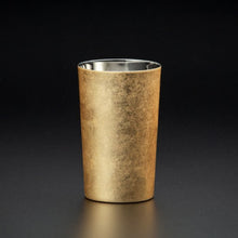 画像をギャラリービューアに読み込む, 山中塗 漆磨 箔衣 ハイボールカップ (二重構造)