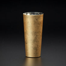 画像をギャラリービューアに読み込む, 山中塗 漆磨 箔衣 ピルスナーカップ (二重構造)