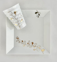 將圖片載入圖庫檢視器 京焼・清水焼 SIONE 角プレート:KOTONOHAシリーズ