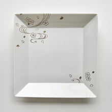 將圖片載入圖庫檢視器 京焼・清水焼 SIONE 角プレート:KOTONOHAシリーズ