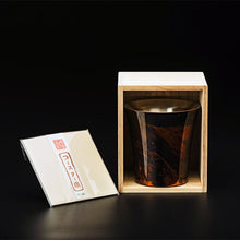 画像をギャラリービューアに読み込む, 山中塗 漆磨 白檀 バーボン 黒(二重構造)