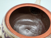 Load image into Gallery viewer, 京焼・清水焼 森里陶楽 紫彩華紋急須