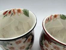 画像をギャラリービューアに読み込む, 土渕陶あん(陶あん窯) しだれ桜組湯呑