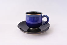 画像をギャラリービューアに読み込む, 京焼・清水焼 観芙 カップ&ソーサー 澄海(すみか) 金彩