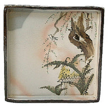 将图片加载到图库查看器,京焼・清水焼 俊山 花鳥乾山十二月角皿揃