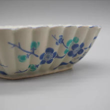 画像をギャラリービューアに読み込む, 京焼・清水焼 叶松谷 古清水意松梅菱形向付