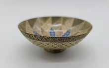 Load image into Gallery viewer, 京焼・清水焼 空女 華薩摩小紋平盃