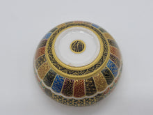 Load image into Gallery viewer, 京焼・清水焼 空女 華薩摩玉子置盃(宝尽くし)