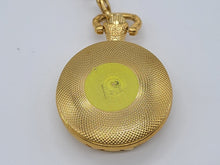 Load image into Gallery viewer, 京焼・清水焼 空女 華薩摩懐中時計(しだれ柳)