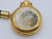 將圖片載入圖庫檢視器 京焼・清水焼 空女 華薩摩懐中時計(紅葉)