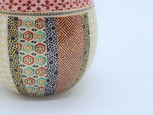 Load image into Gallery viewer, 京焼・清水焼 空女 華薩摩桜小紋振り出し