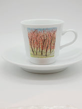 画像をギャラリービューアに読み込む, 有田焼 中尾恭純 点刻象嵌コーヒー碗皿