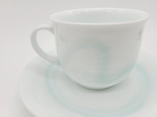 画像をギャラリービューアに読み込む, 有田焼 照井一玄 青白磁水の中珈琲碗皿