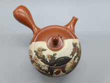 画像をギャラリービューアに読み込む, 【無形文化財】常滑焼 吉川壷堂 若冲群鶏図急須